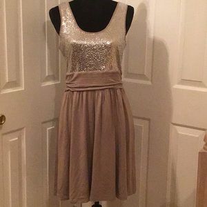 Adorable and Fun …Express Tank Sequin dress . Size 10